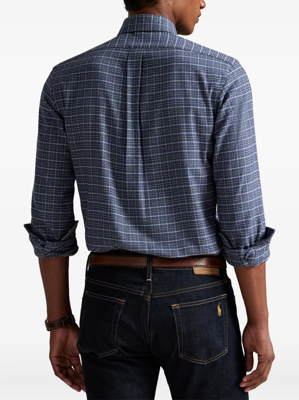 Polo Ralph Lauren Geruit overhemd Blauw