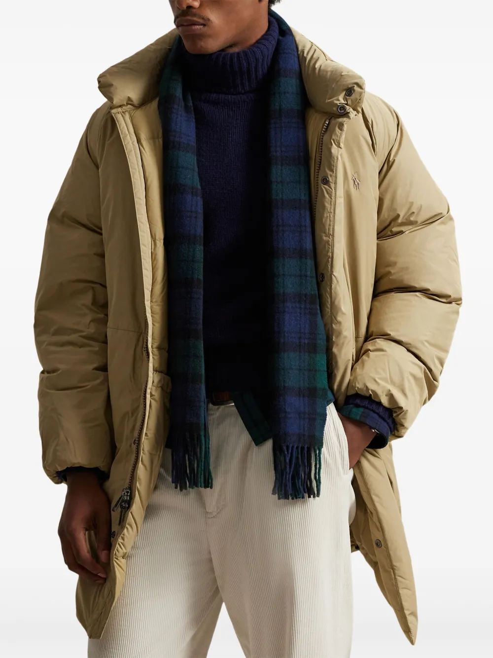 Polo Ralph Lauren Jas met trechterhals Beige