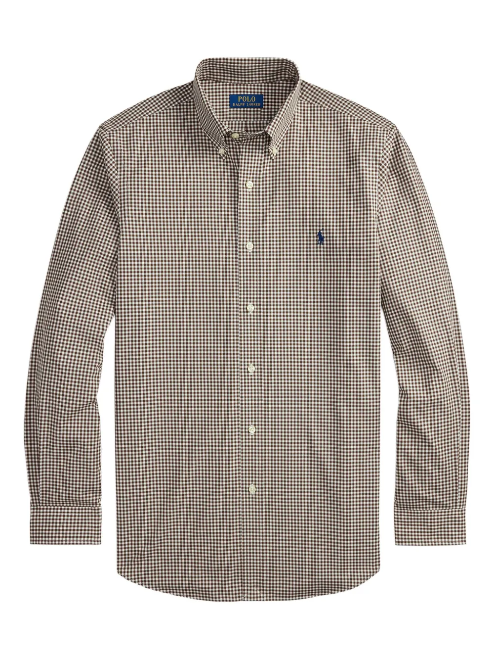 Polo Ralph Lauren Overhemd met gingham ruit Bruin