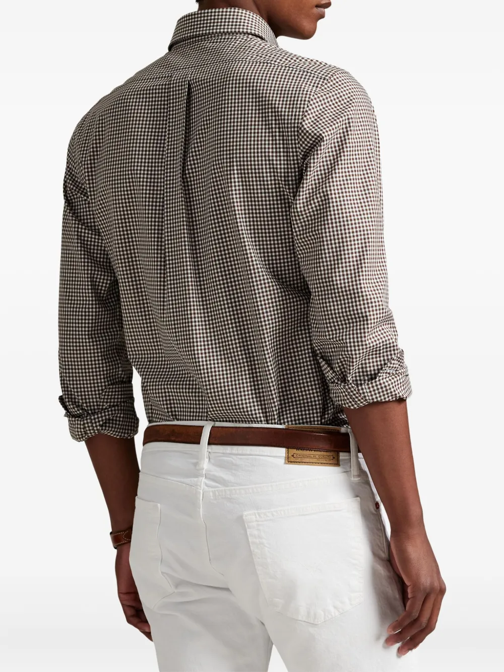 Polo Ralph Lauren Overhemd met gingham ruit Bruin