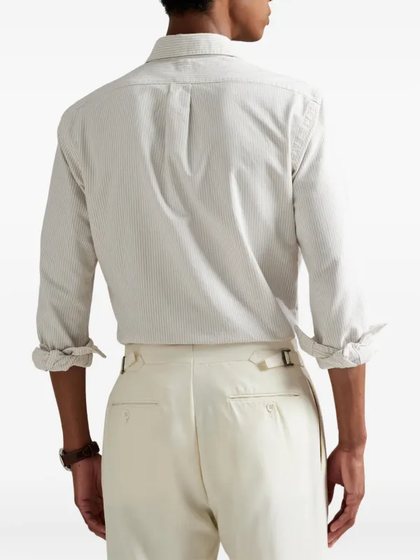 Polo Ralph Lauren ストライプ シャツ | ホワイト | FARFETCH JP