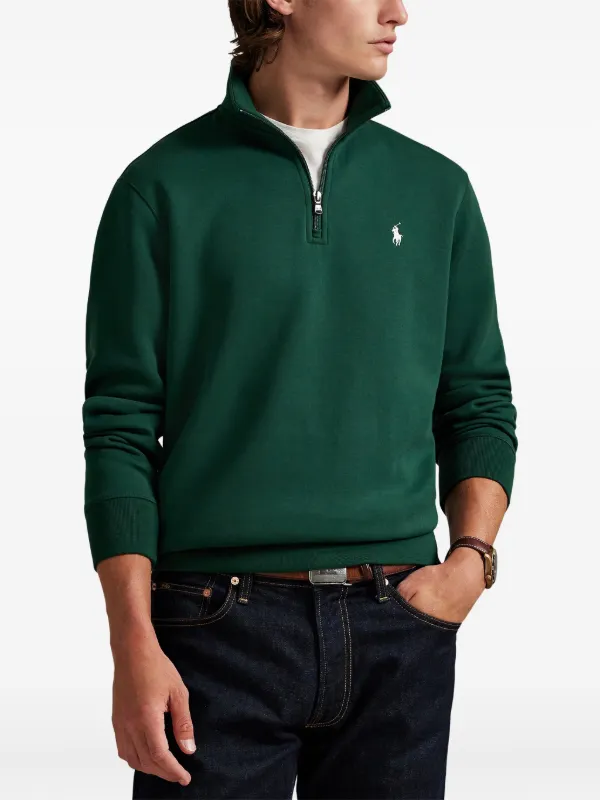 Polo Ralph Lauren ハーフジップ スウェットシャツ | グリーン