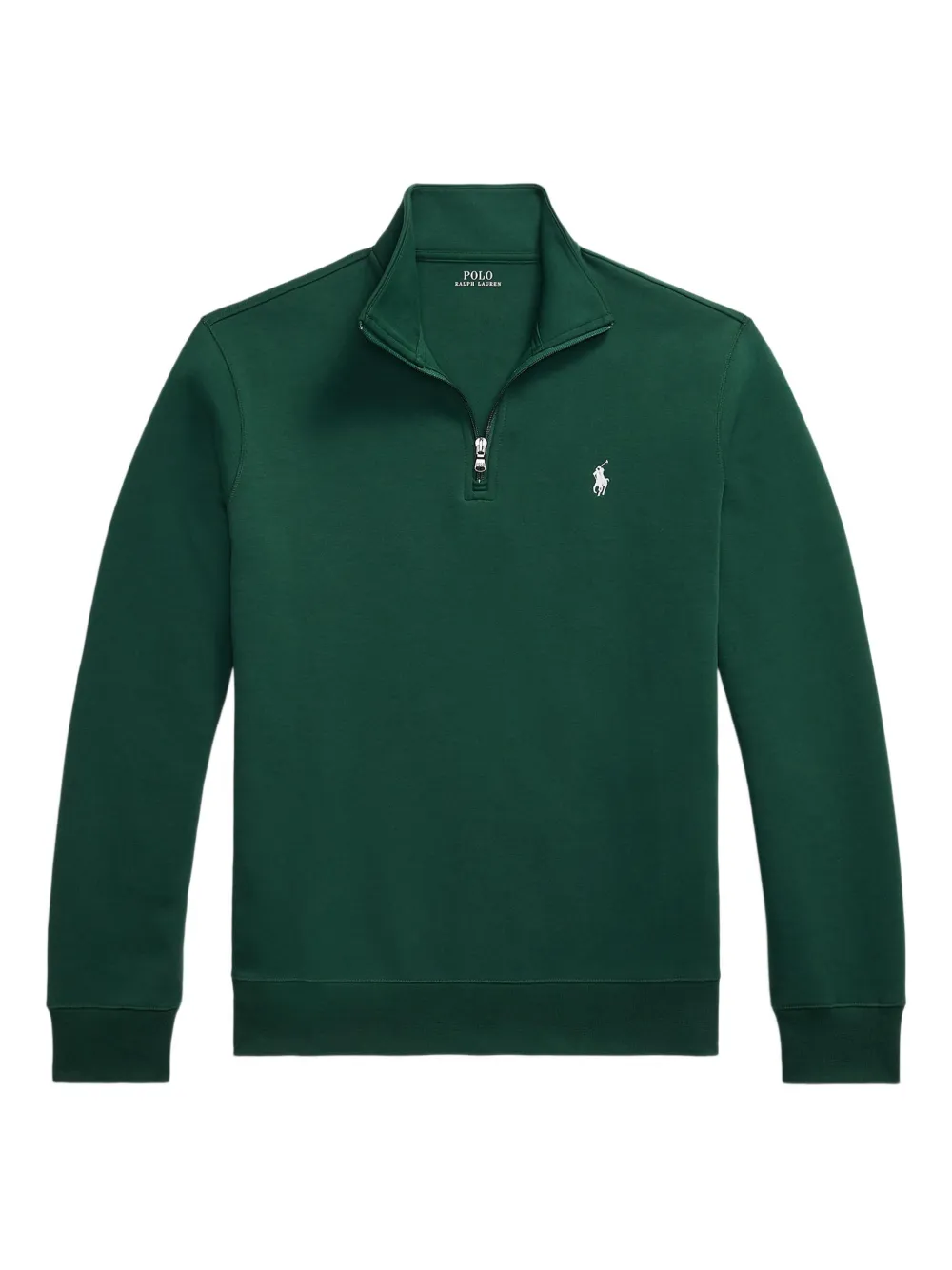 Polo Ralph Lauren Half-zip Sweatshirt In Green