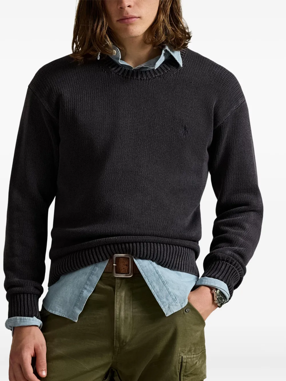 Polo Ralph Lauren Polo Pony trui Zwart