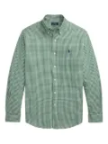 Polo Ralph Lauren gingham-check button-down shirt - Green