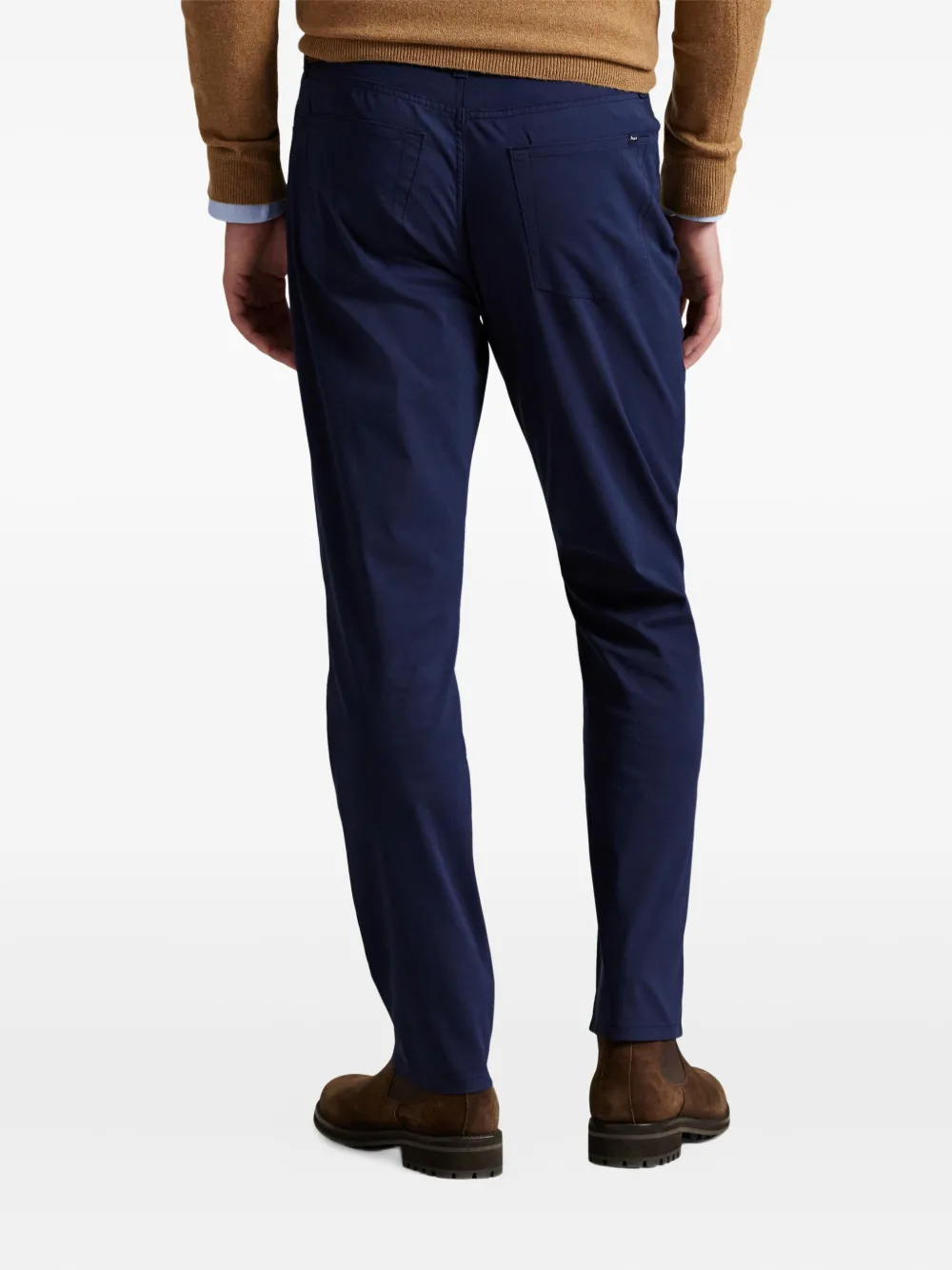 Polo Ralph Lauren Twill broek met vijf zakken Blauw