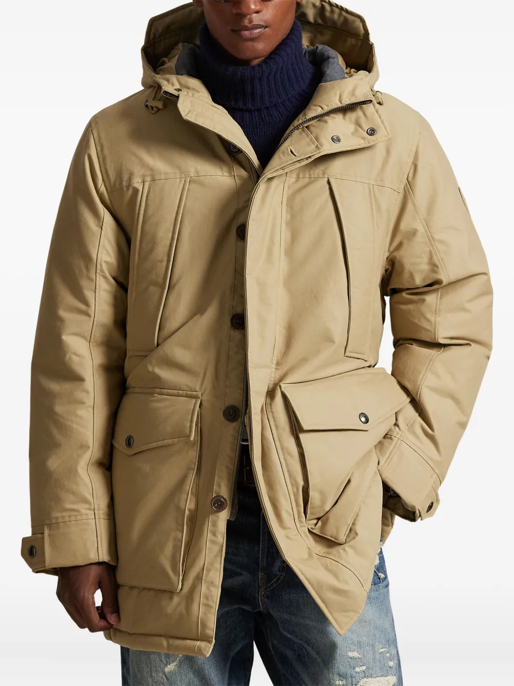 Polo Ralph Lauren Gewatteerde jas Beige