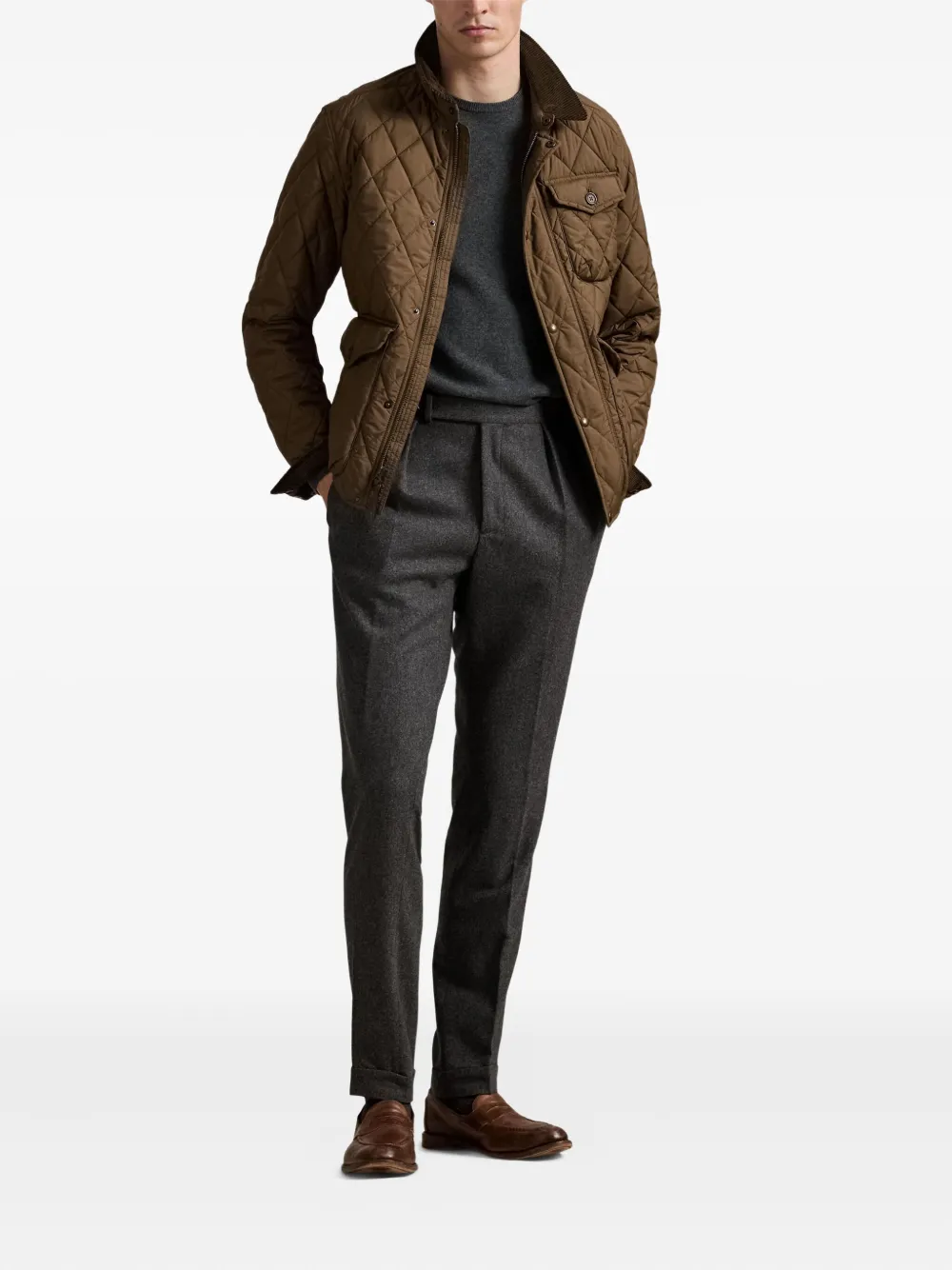Polo Ralph Lauren Beaton gewatteerd jack Bruin