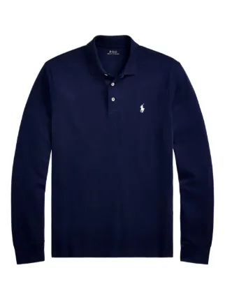Ralph Lauren ポロシャツ NEW YORK Polo Ralph Lauren ロングスリーブ ポロシャツ | ブルー | FARFETCH JP