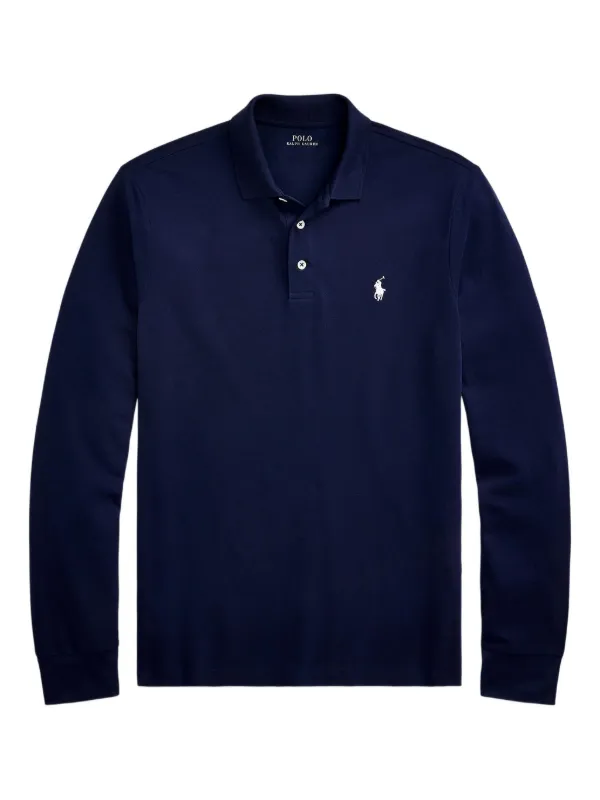 Polo Ralph Lauren 長袖シャツ M 青 Polo Ralph Lauren shirt men's blue color at PRM US