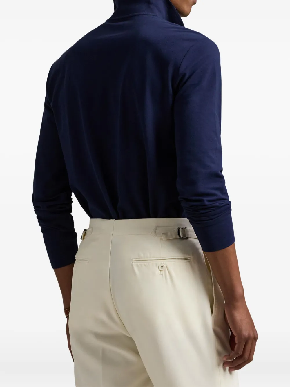 Polo Ralph Lauren Poloshirt met lange mouwen Blauw