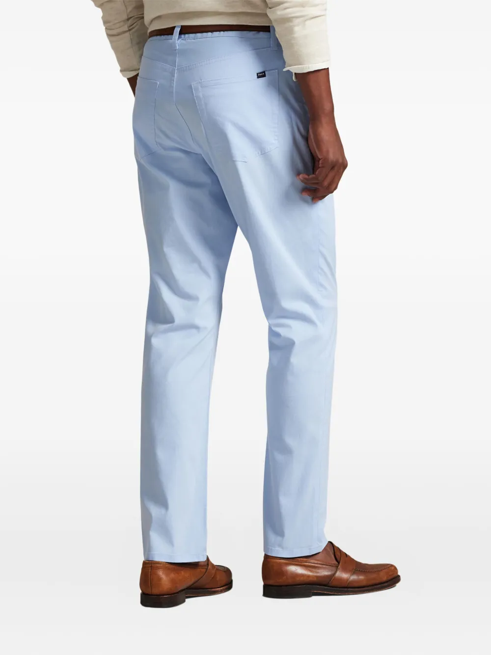 Polo Ralph Lauren Twill broek met vijf zakken Blauw