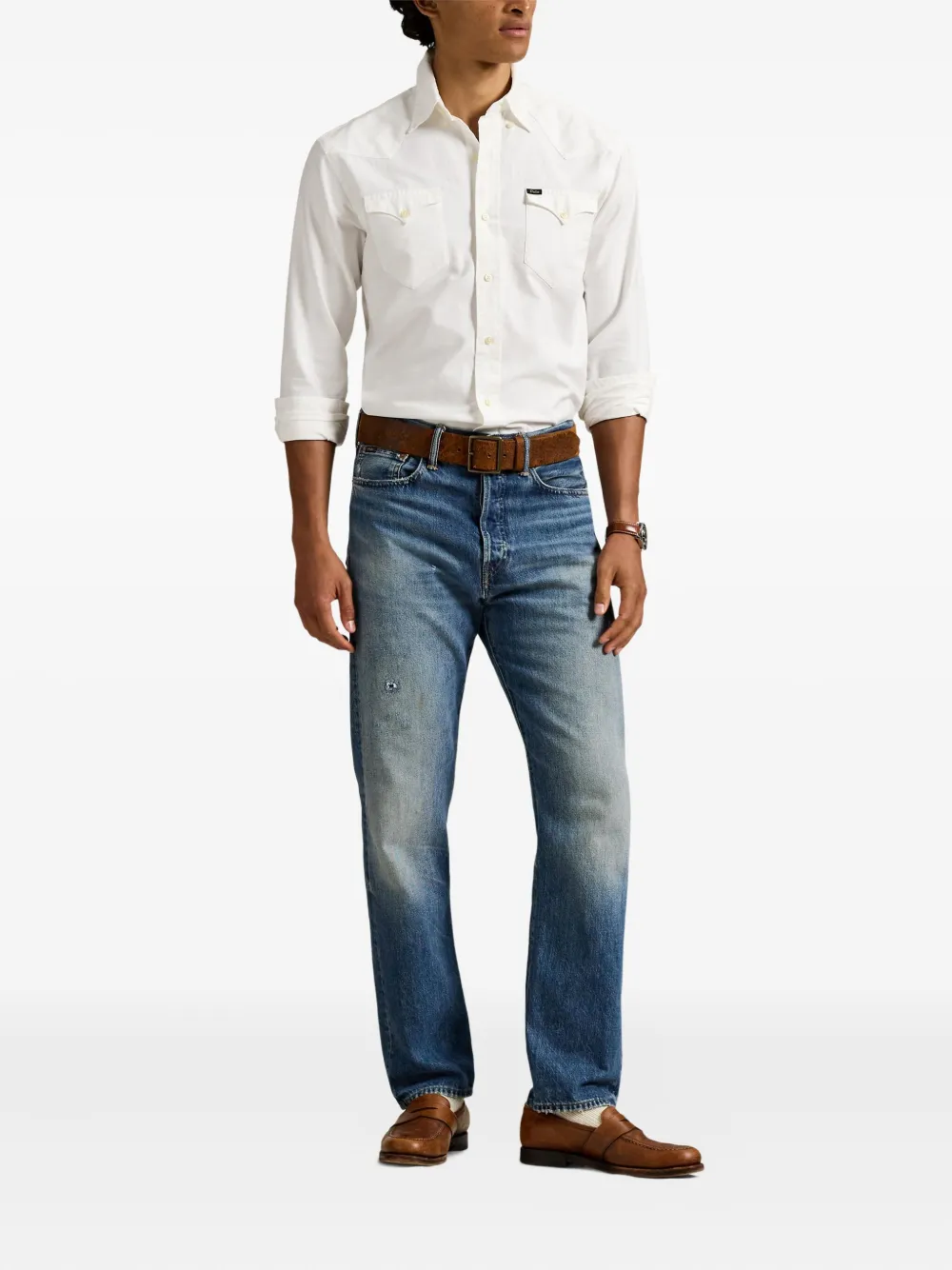 Polo Ralph Lauren T-shirt met lange mouwen Wit
