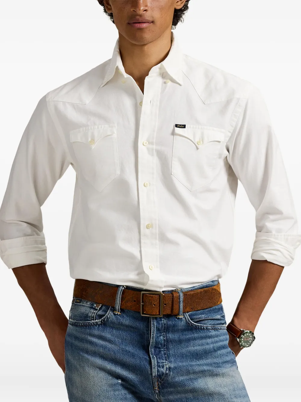 Polo Ralph Lauren T-shirt met lange mouwen Wit