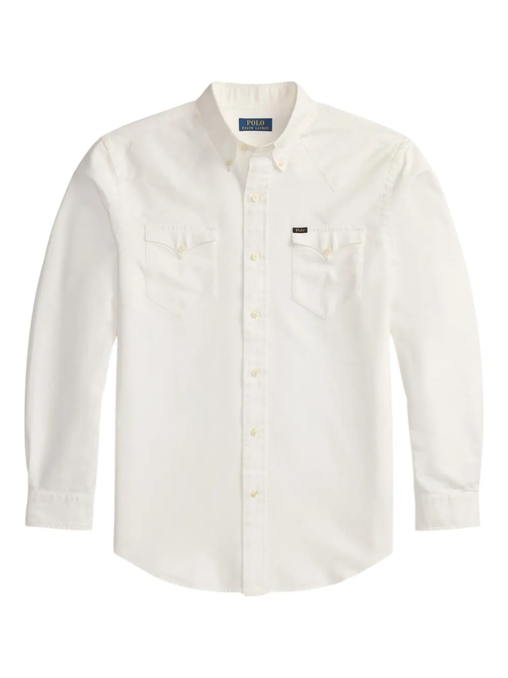 Polo Ralph Lauren Camicia a maniche lunghe con tasca - Bianco
