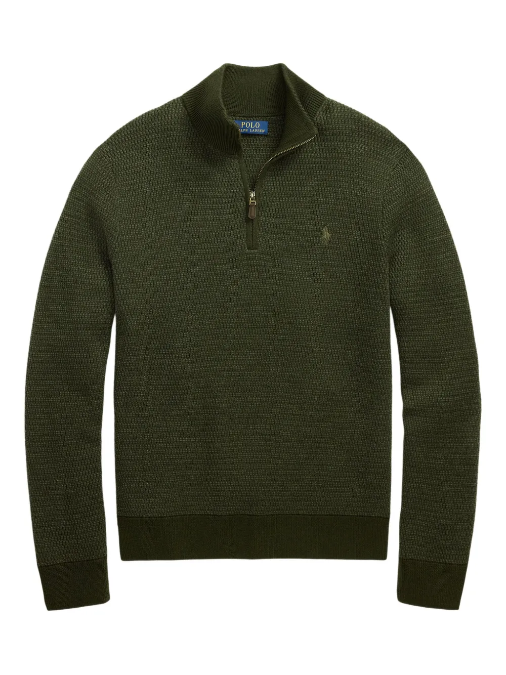 Polo Ralph Lauren Gebreide trui met ritskraag Groen
