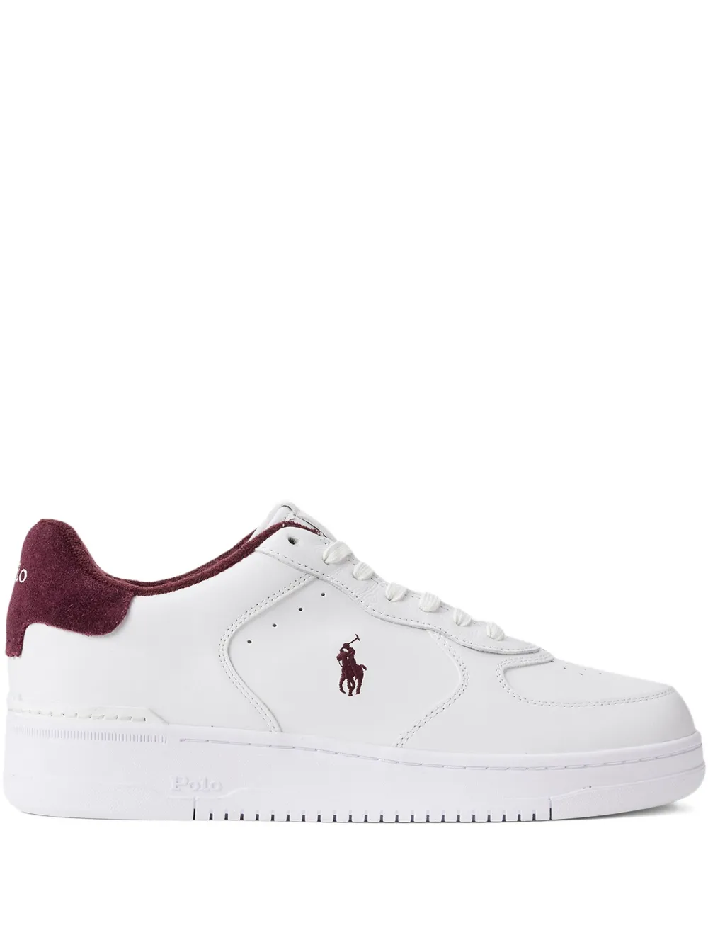 Polo Ralph Lauren Heritage leather sneakers White