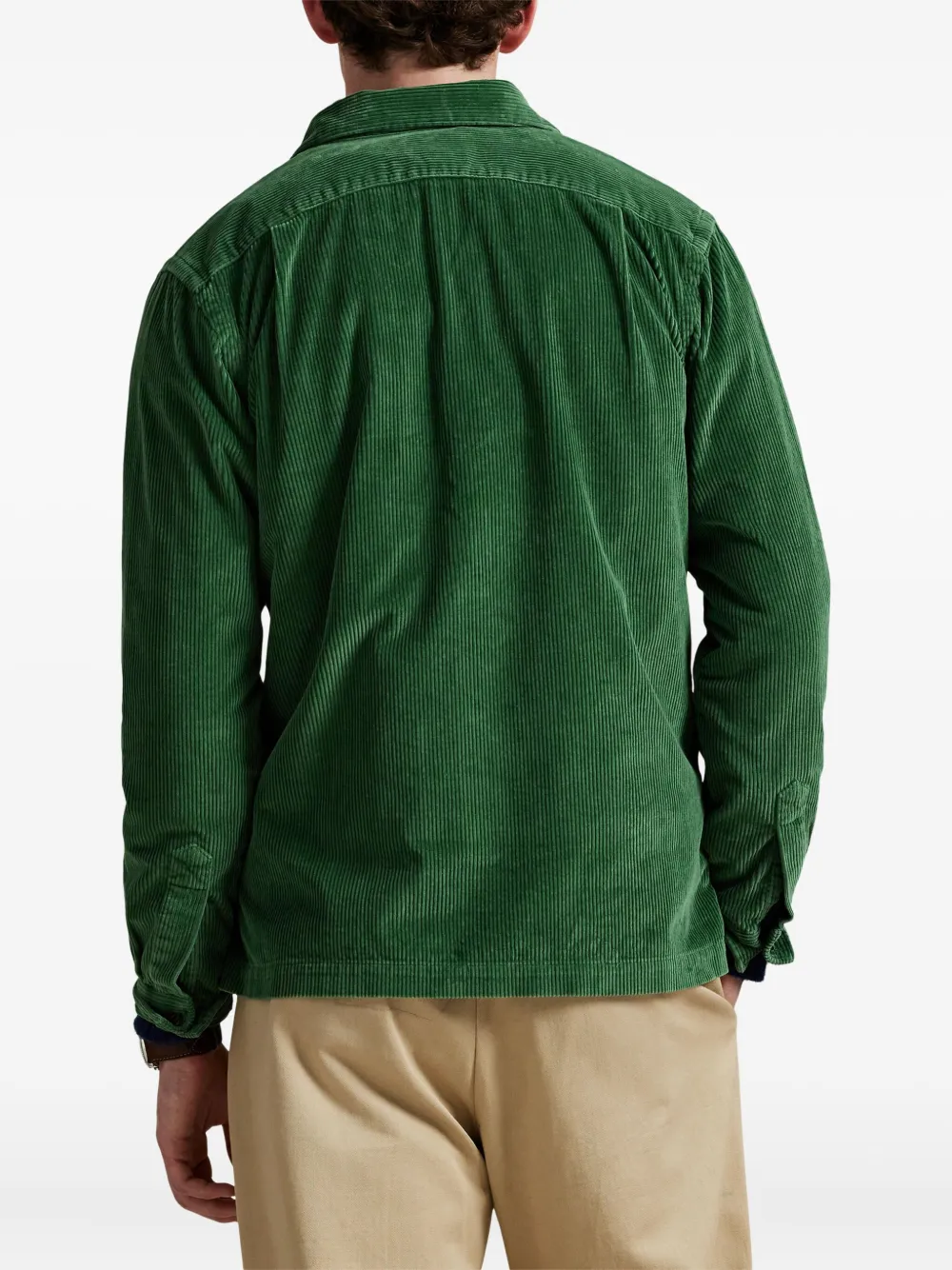 Polo Ralph Lauren Ribfluwelen overhemd Groen