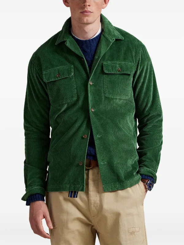 Polo Ralph Lauren コーデュロイ シャツ | グリーン | FARFETCH JP