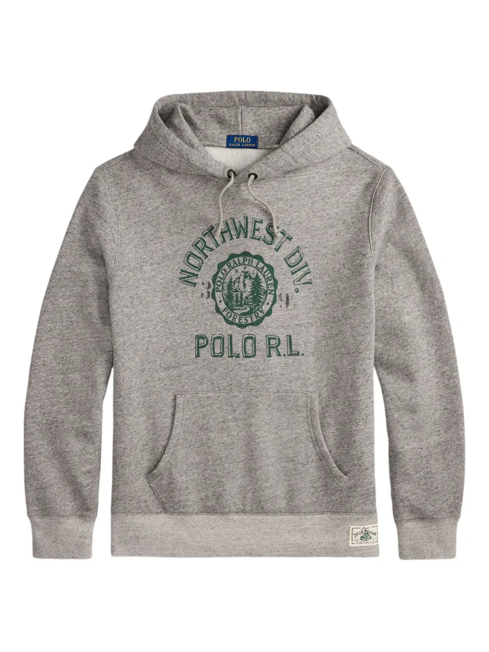 Polo Ralph Lauren グラフィック パーカー - グレー Polo Ralph Lauren グラフィック パーカー - グレー