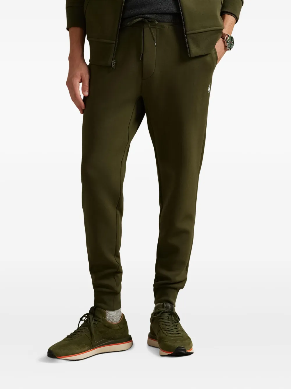 Polo Ralph Lauren Trainingsbroek met toelopende pijpen Groen