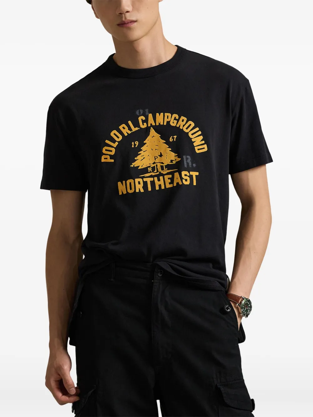 Polo Ralph Lauren T-shirt met korte mouwen Zwart