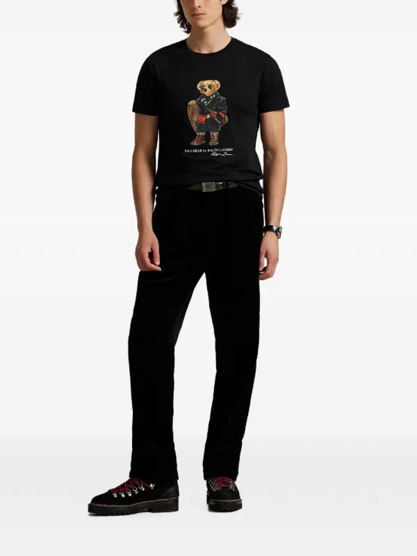 Polo Ralph Lauren ポロベア Tシャツ | ブラック | FARFETCH JP