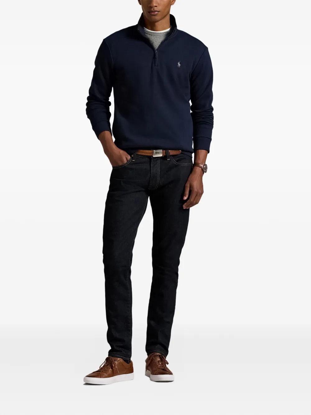 Polo Ralph Lauren zip-neck sweater | Knitted Sweaters | Image 2