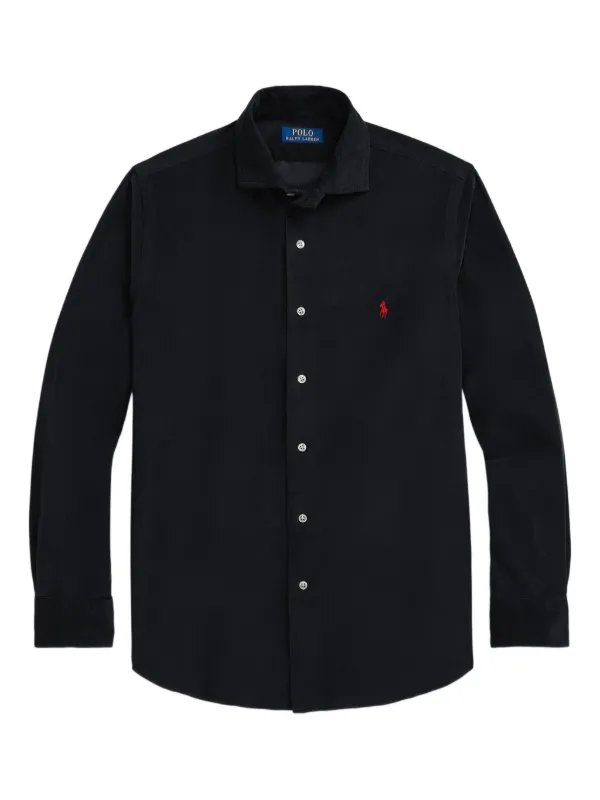 ralph lauren cotton dress shirts Polo Ralph Lauren Men's Classic Fit Stretch Oxford Shirt, Blue, 15.5 32/33, Cotton