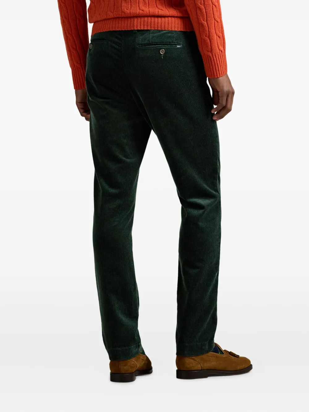 Polo Ralph Lauren Ribfluwelen broek Groen