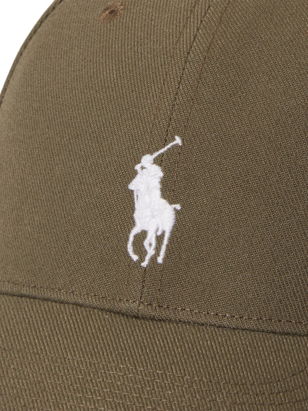Polo Ralph Lauren Pet met Polo's Pony patroon Bruin