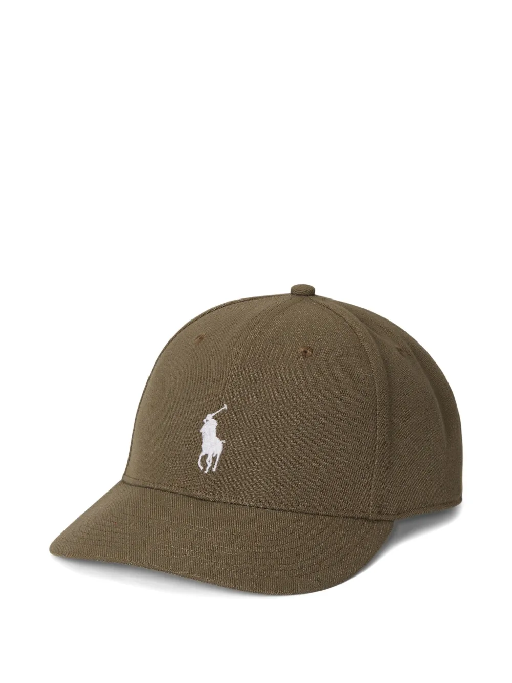 Polo Ralph Lauren Pet met Polo's Pony patroon Bruin