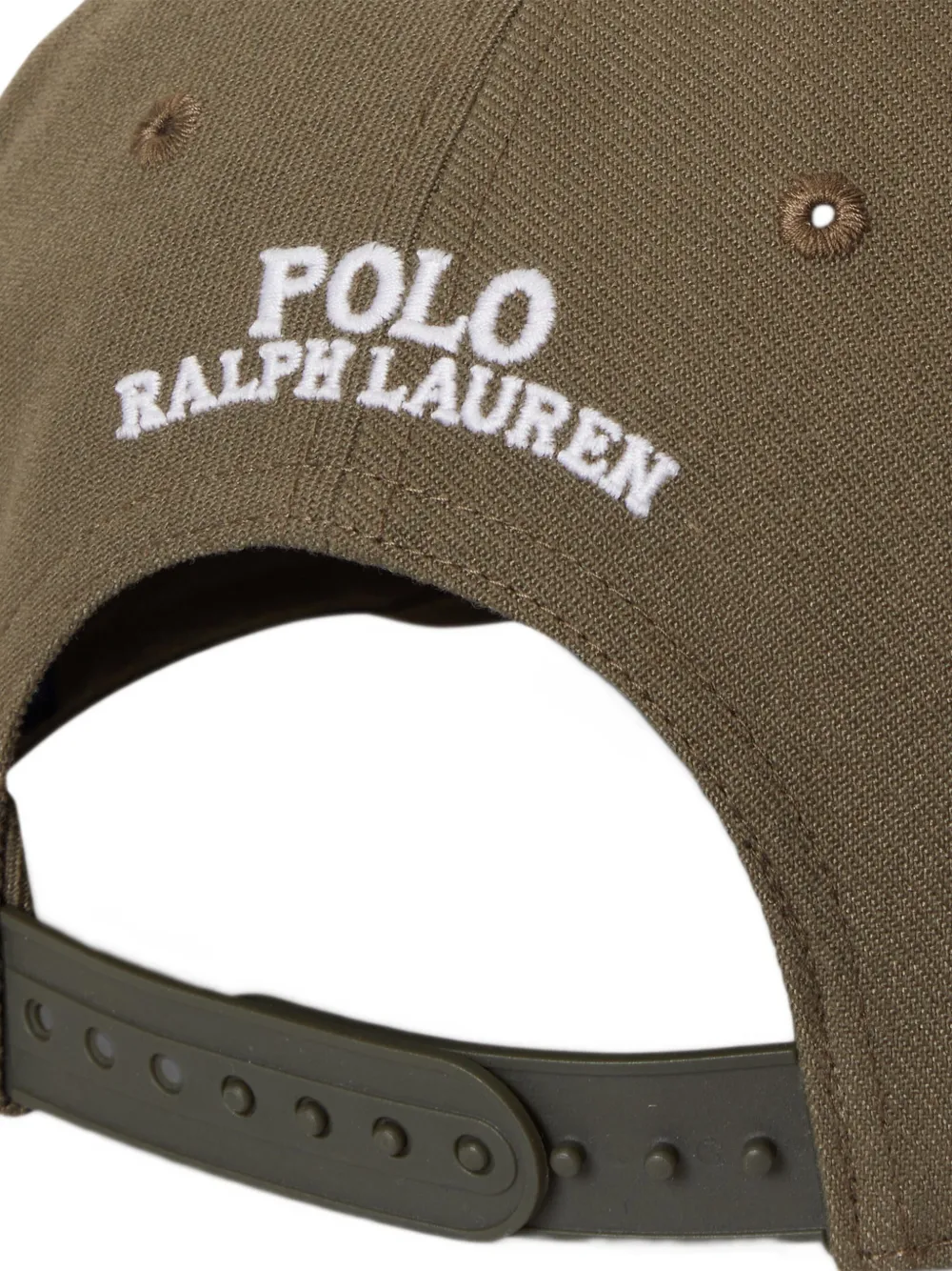 Polo Ralph Lauren Pet met Polo's Pony patroon Bruin