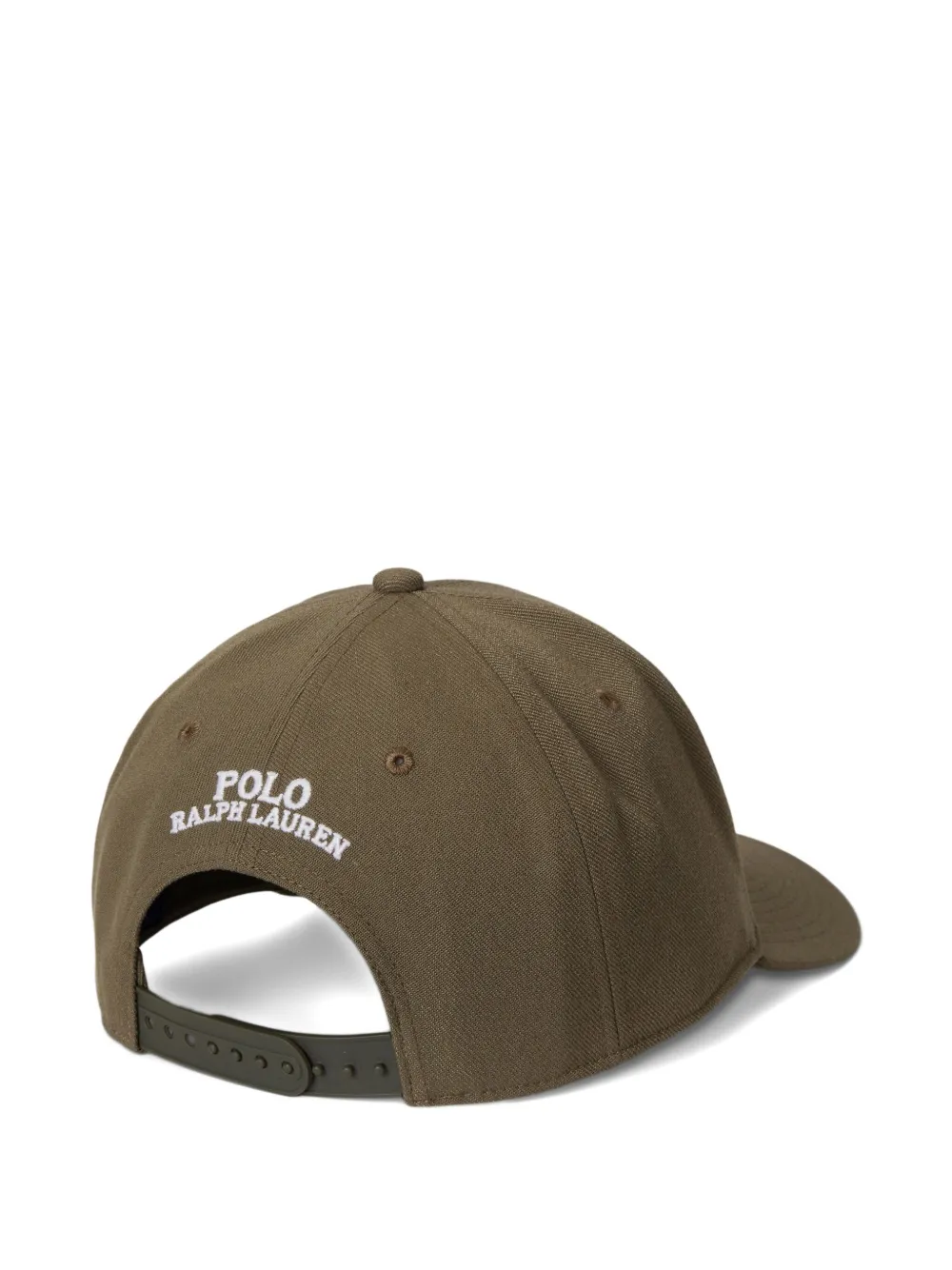 Polo Ralph Lauren Pet met Polo's Pony patroon Bruin