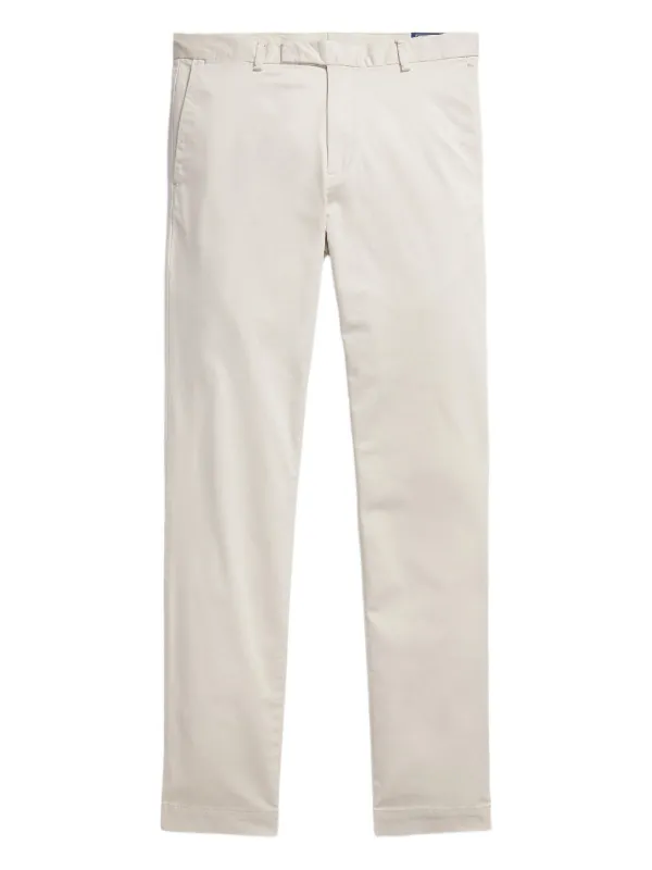 Polo Ralph Lauren flat-front Trousers White FARFETCH BH