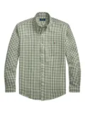 Polo Ralph Lauren gingham-check button-up shirt - Green