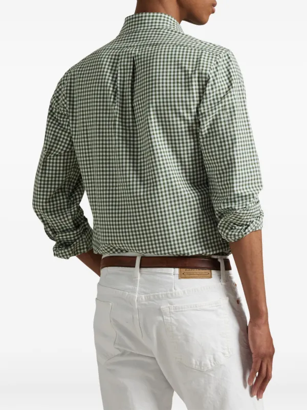 Polo Ralph Lauren チェックシャツ | グリーン | FARFETCH JP