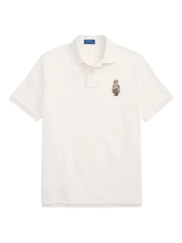 Polo Ralph Lauren ポロベア ポロシャツ | ホワイト | FARFETCH JP