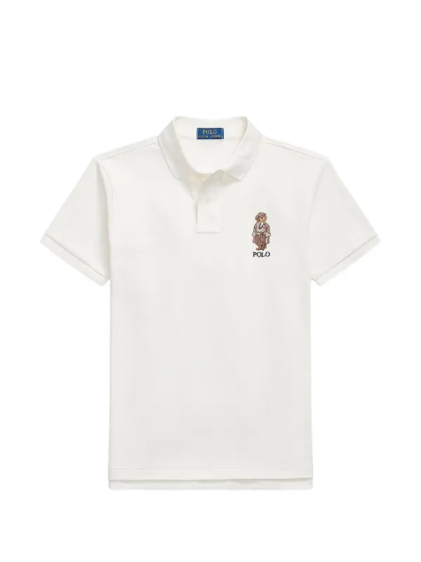 Polo Ralph Lauren ポロベア ポロシャツ | ホワイト | FARFETCH JP