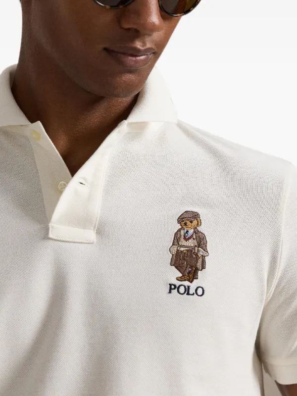 Polo Ralph Lauren ポロベア ポロシャツ | ホワイト | FARFETCH JP