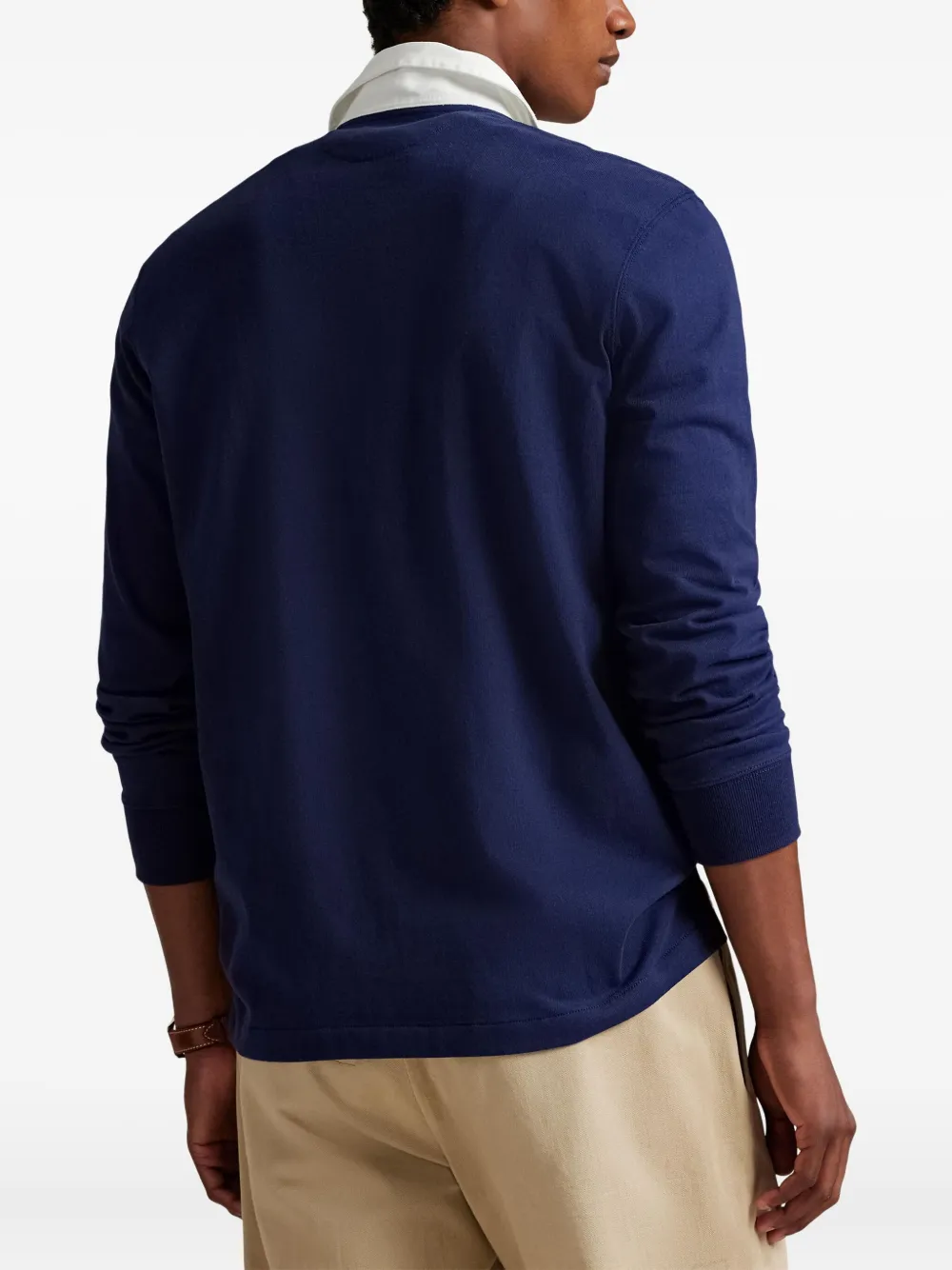 Polo Ralph Lauren Poloshirt met lange mouwen NEWPORT NAVY C3927