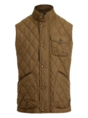 Polo Ralph Lauren ハウンドトゥース ベスト | ブラウン | FARFETCH JP