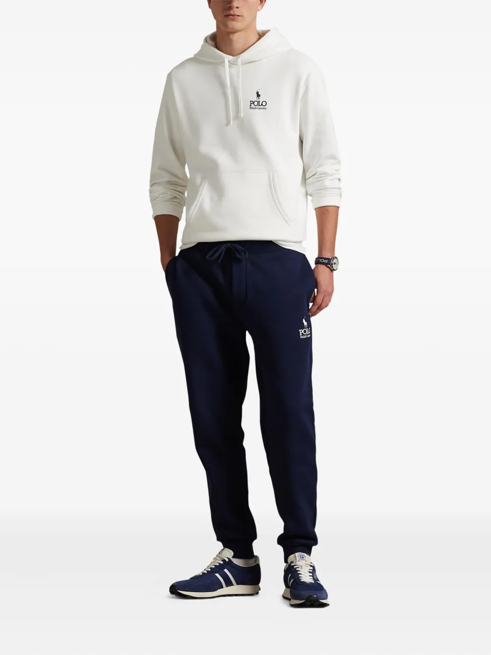 Polo Ralph Lauren Hoodie met geborduurd logo Wit