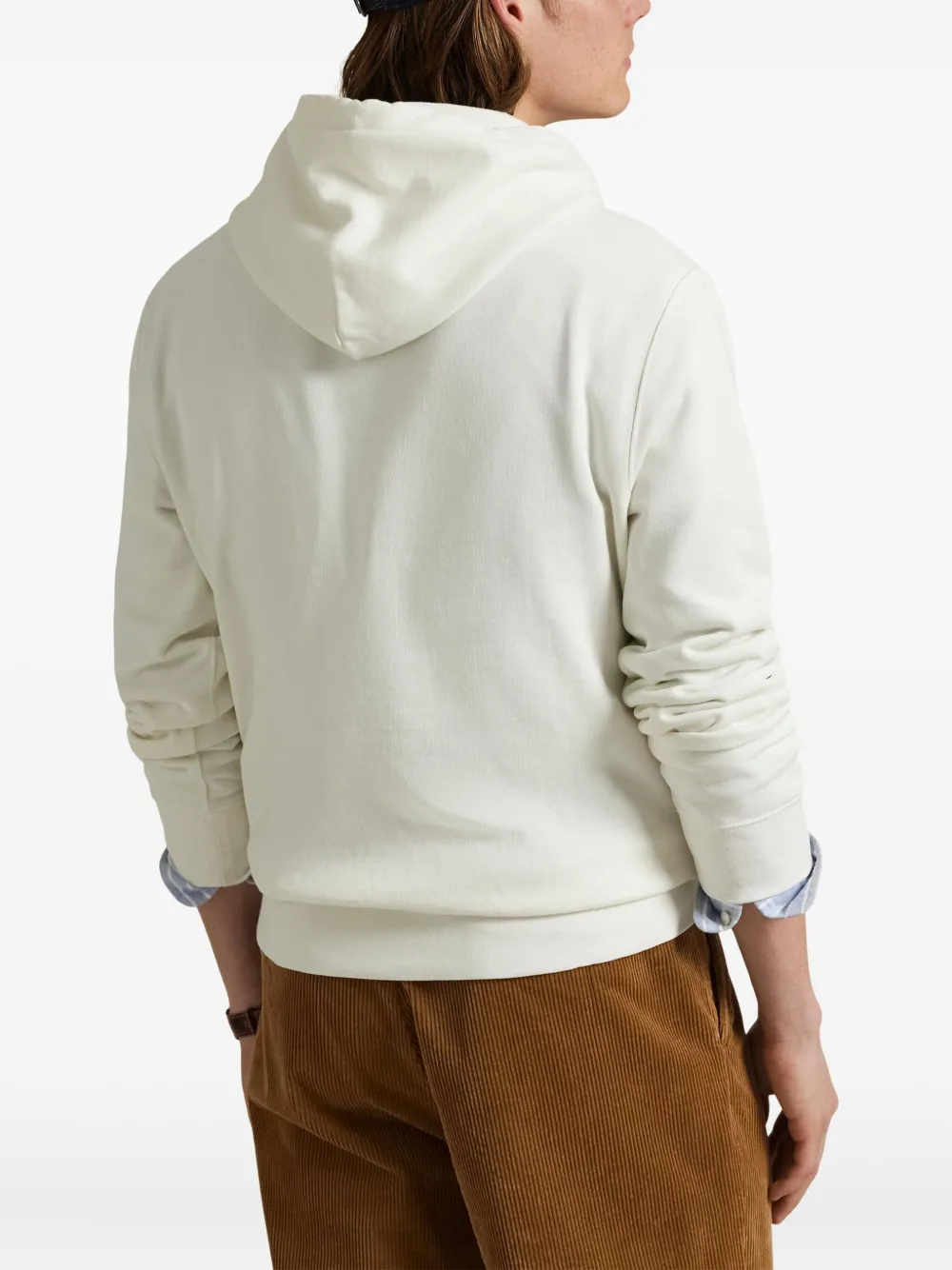 Polo Ralph Lauren Hoodie met print Wit