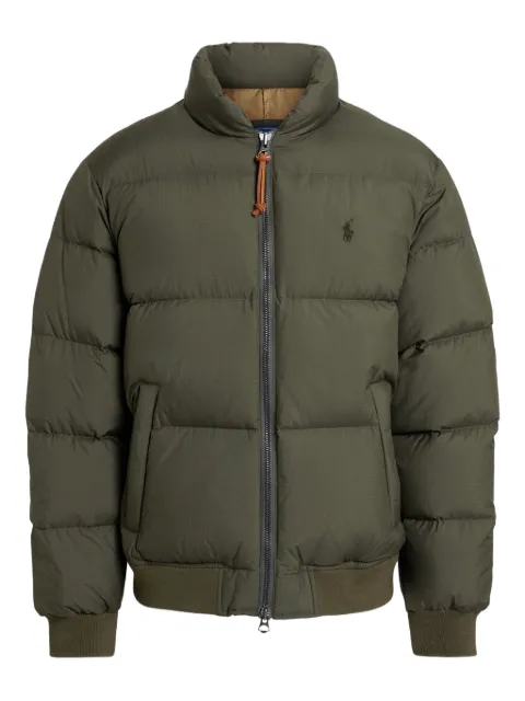 Polo Ralph Lauren logo-embroidered quilted jacket