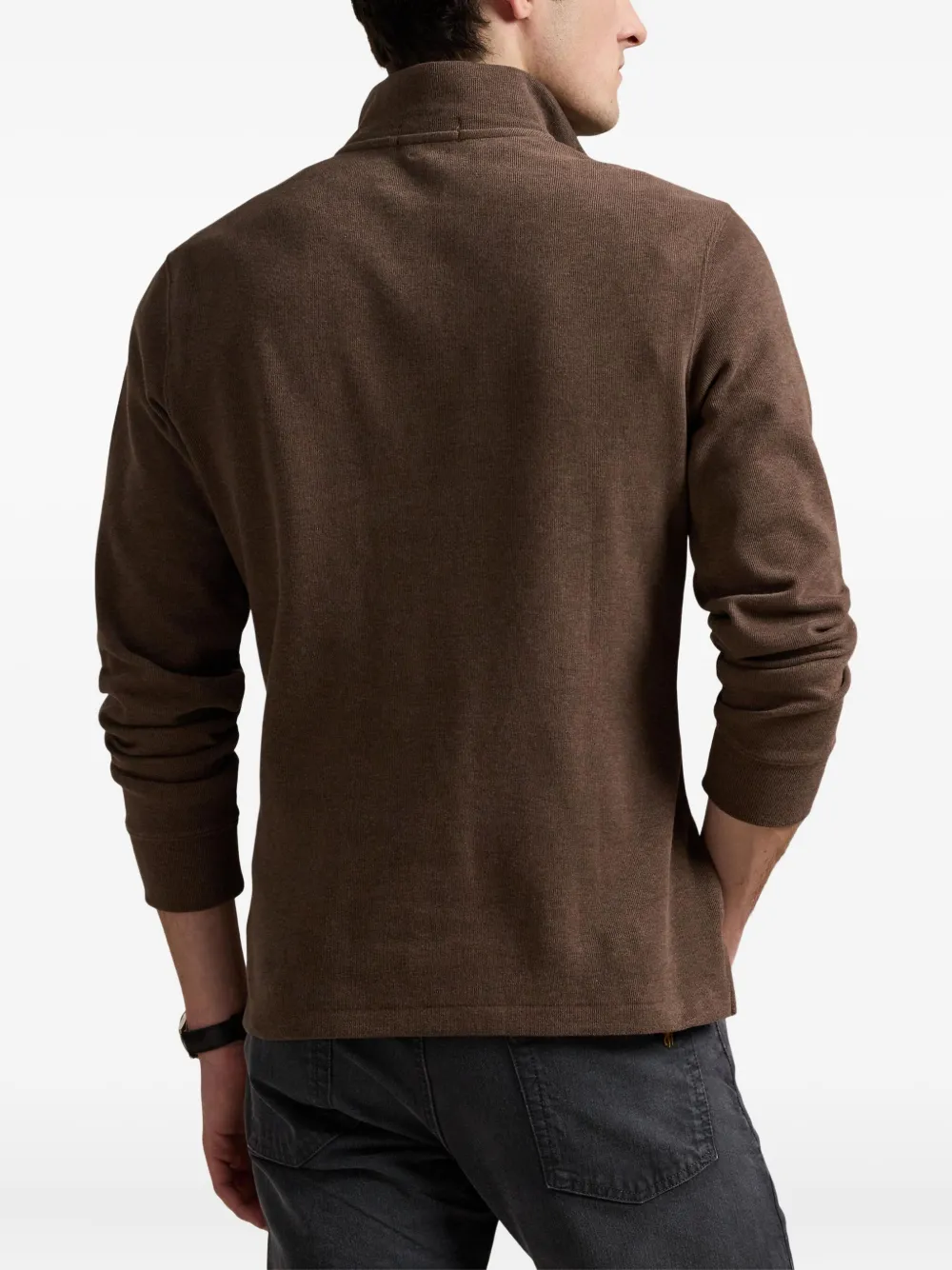 Polo Ralph Lauren Poloshirt met geborduurd logo Bruin