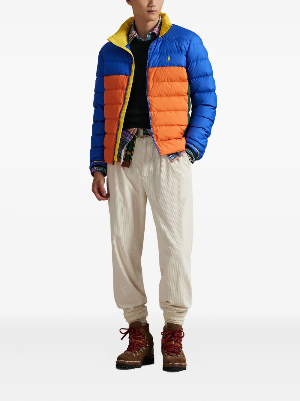 Polo Ralph Lauren colourblock quilted padded jacket | Down Jackets | Image 2