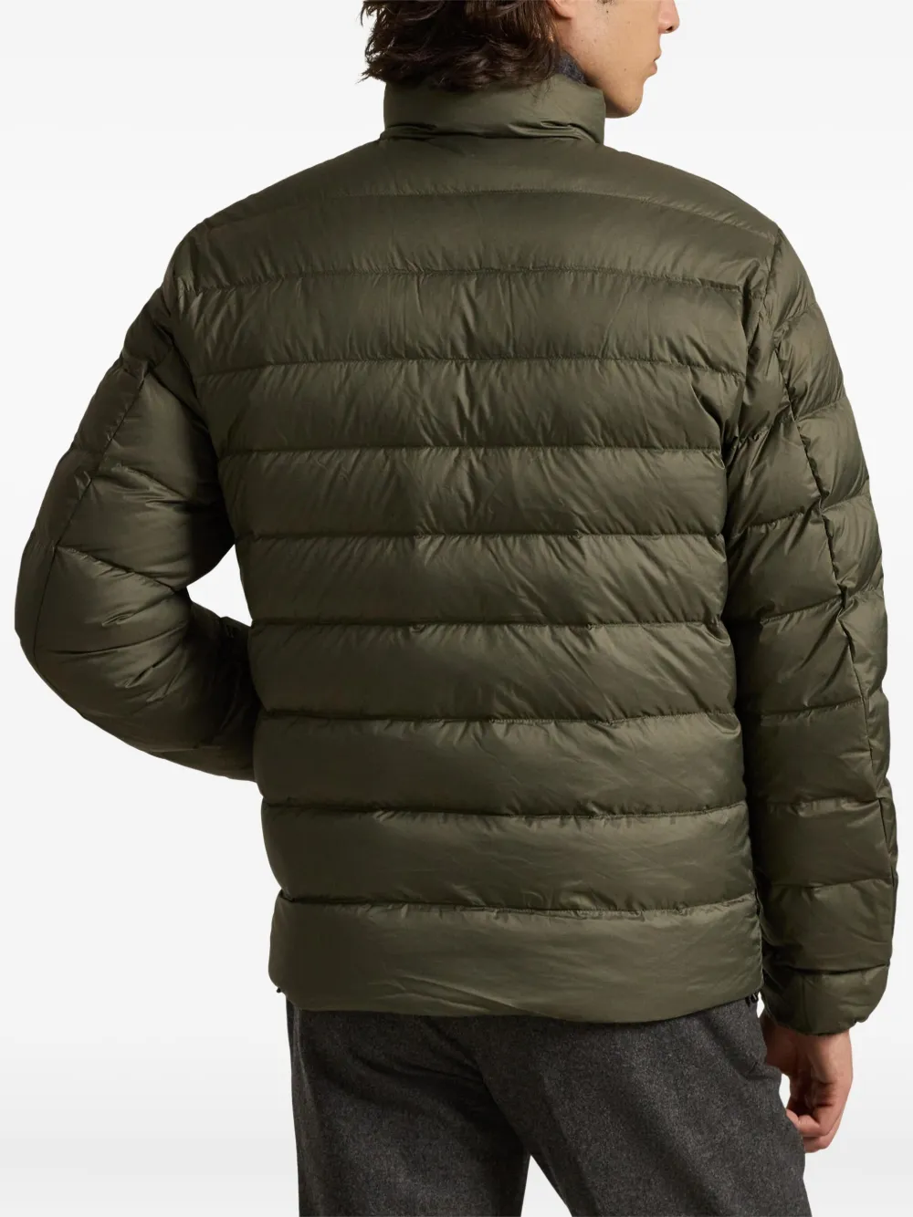 Polo Ralph Lauren Quilted Insulated Bomber Jacket In Green