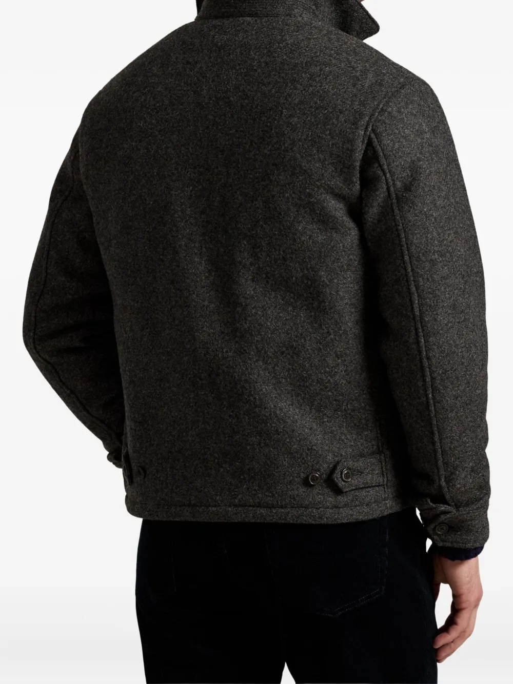 Polo Ralph Lauren Jack met kraag en rits Grijs