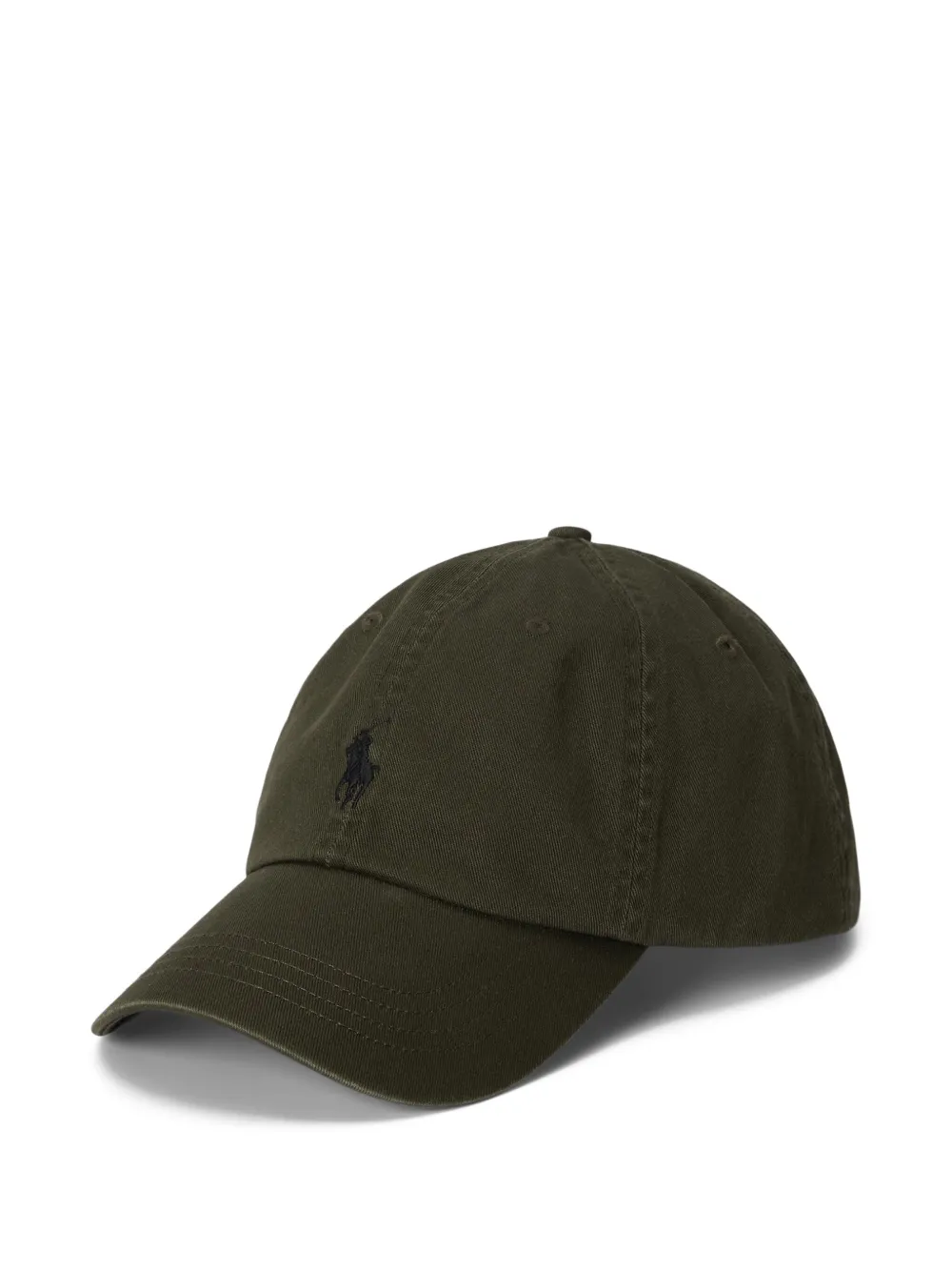 logo-embroidered baseball cap